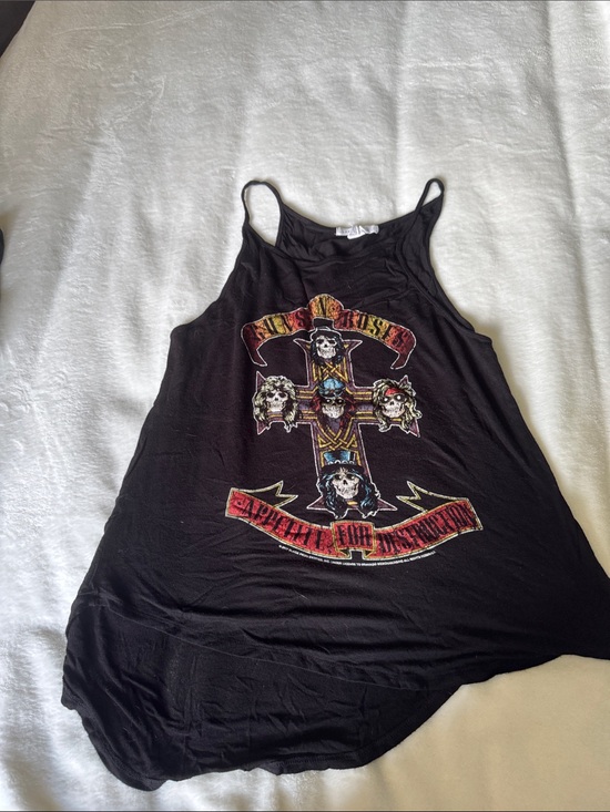 Urban Heritage Tops - Urban Heritage Black Guns N' Roses Graphic Tank Top